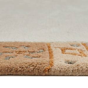 Tapis en laine Sola - Type A Laine - Beige / Blanc - Beige / Blanc - 60 x 90 cm