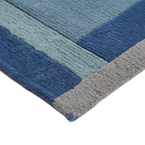 Tapis en laine Sola - Type A Laine - Bleu clair / Bleu foncé - Bleu clair / Bleu foncé - 40 x 60 cm