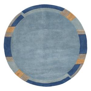 Tapis en laine Sola - Type B Laine - Bleu clair / Bleu foncé - Bleu clair / Bleu foncé