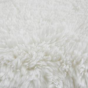 Tapis en fausse fourrure Alpa Polyester - Blanc - Blanc