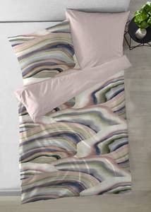 Parure de lit en satin mako Achat Coton - Multicolore - 155 x 220 cm - Multicolore - 155 x 220 cm + oreiller 80 x 80 cm