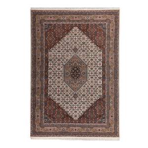 Tapis en laine Benares Bidjar 100 % laine vierge - Crème - 250 x 300 cm