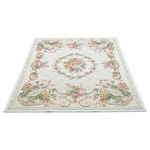 Laagpolig vloerkleed Flomi Florence textielmix - Beige - 240 x 340 cm