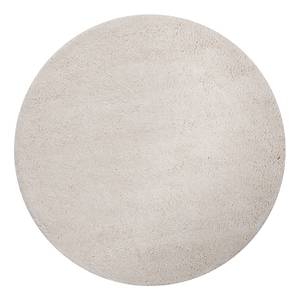 Wollen vloerkleed Hadj Rond 100% scheerwol - Wit - Diameter: 250 cm