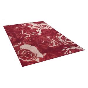 Tapis Flomi Rose Tissu mélangé - 200 x 290 cm