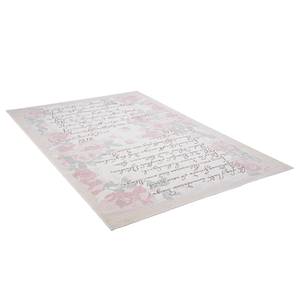 Laagpolig vloerkleed Flomi Paris textielmix - Roze - 240 x 340 cm