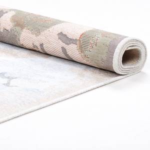 Laagpolig vloerkleed Flomi Paris textielmix - Beige - 200 x 290 cm