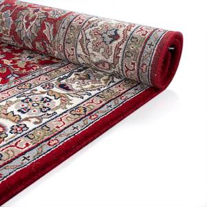 Wollen vloerkleed Benares Isfahan 100% scheerwol - Rood - 250 x 300 cm