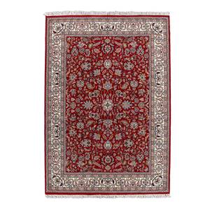 Wollen vloerkleed Benares Isfahan 100% scheerwol - Rood - 200 x 300 cm