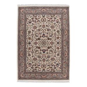 Wollen vloerkleed Benares Isfahan 100% scheerwol - Crème - 200 x 300 cm