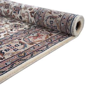 Wollen vloerkleed Benares Isfahan 100% scheerwol - Crème - 200 x 300 cm