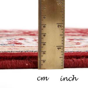 Tapis en laine Dolna 100 % laine vierge - Rouge - 200 x 300 cm