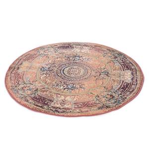 Tapis Gabiro 856 rond Polypropylène - Orange - Diamètre : 200 cm