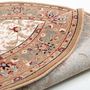 Wollen vloerkleed Dolna Rond 100% scheerwol - Beige - Diameter: 200 cm