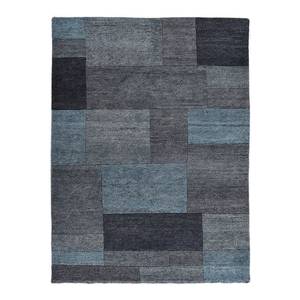 Tapis en laine Dalas 100 % laine vierge - Turquoise - 250 x 350 cm