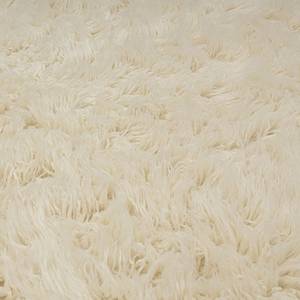 Tapis en laine Flokos 1250 100 % laine vierge - Blanc - 200 x 200 cm