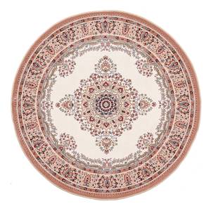 Wollen vloerkleed Dolna Rond 100% scheerwol - Beige - Diameter: 240 cm