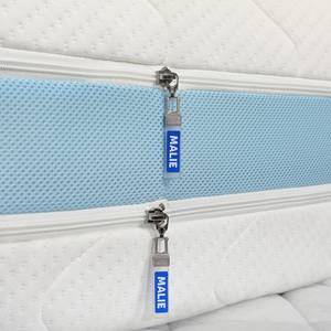 Matelas boxspring Calmbach à surmatelas 7 zones - 80 x 200cm - D3 medium