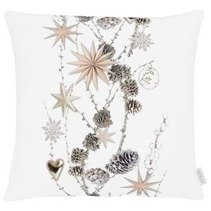 Coussin 6204 Coton - Blanc - 45 x 45 cm