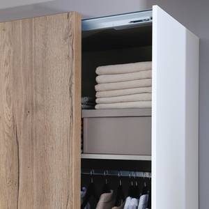 Armoire à portes coulissantes Halifax Blanc alpin - Largeur : 271 cm