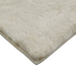 Hoogpolig vloerkleed Loano polyester - beige - Beige - 60 x 120 cm