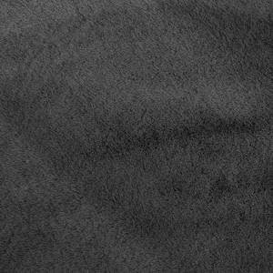 Tappeto a pelo lungo Loano Poliestere - Antracite - Nero / Color antracite - 80 x 150 cm