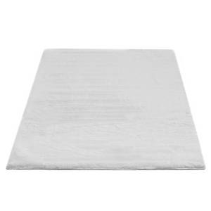 Tapis épais Loano Polyester - Blanc - Blanc - 60 x 120 cm