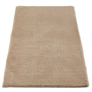 Hoogpolig vloerkleed Loano polyester - bruin - Bruin - 60 x 120 cm