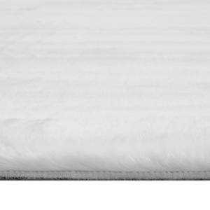 Tapis épais Loano Polyester - Blanc - Blanc - 120 x 170 cm