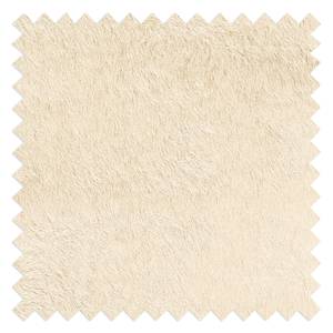 Polsterhocker Caleta Kunstfell Bahira: Creme