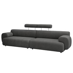 Bigsofa Imbert Bouclé Stoff Basima: Grau