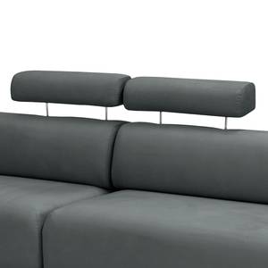 Bigsofa Imbert Microfaser Faria: Dunkelgrau