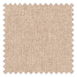 Hoekbank Ribigill Geweven stof Lark: Beige - Longchair vooraanzicht rechts