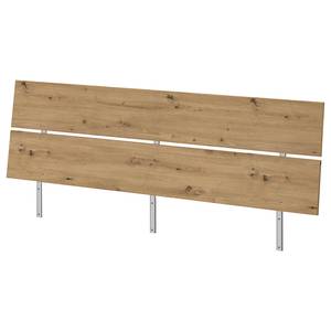 Hoofdeinde Scala Eikenhoutlook Artisan - Breedte: 165 cm - Zonder verlichting