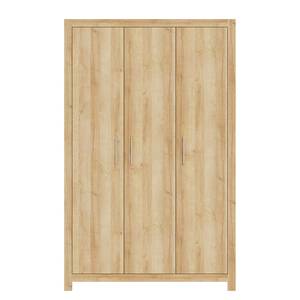 Armoire à portes battantes Diffou Imitation chêne de Riviera - Largeur : 115 cm