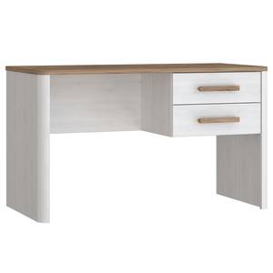 Bureau Lannec witte eikenhouten look/donkere eikenhouten look