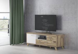 Mobile TV Rye Bianco / Effetto rovere