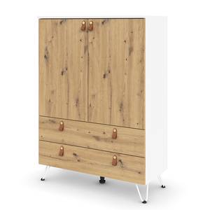 Highboard Homey Alpinweiß