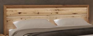 Letto in legno massello Zabud Massello di quercia - Incl. illuminazione - 200 x 200cm