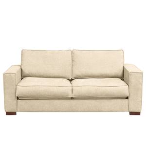 Schlafsofa MEEKERS mit Matratze Webstoff Pria: Creme