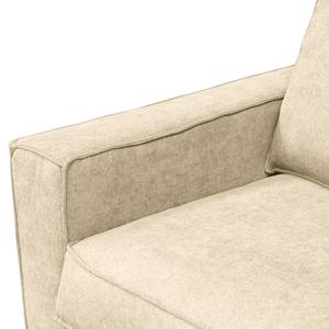 Schlafsofa MEEKERS mit Matratze Webstoff Pria: Creme