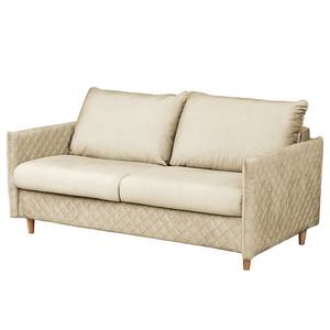 Schlafsofa ZEMPLE mit Matratze Samt Onoli: Beige