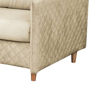 Schlafsofa ZEMPLE mit Matratze Samt Onoli: Beige