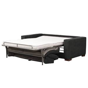 Canapé convertible Meekers Tissu Pria: Anthracite