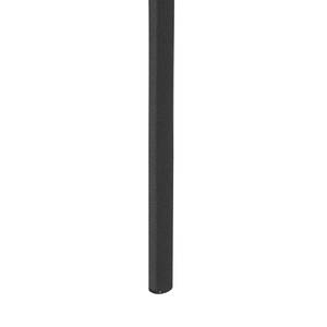 Étagère Crandon 94 cm Métal - Noir / Imitation frêne noir