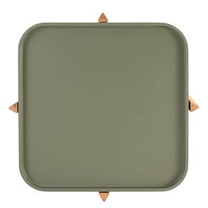 Tavolino PITALLAS Verde oliva - 57 x 57 cm - Marrone