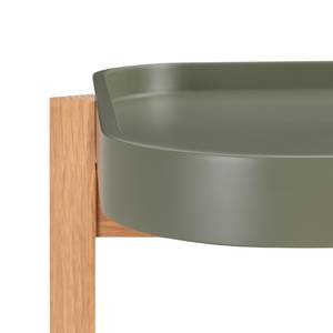 Tavolino PITALLAS Verde oliva - 47 x 47 cm - Marrone