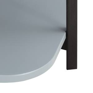 Tavolino Pitallas Bluastro grigio - 50 x 50 cm - Nero