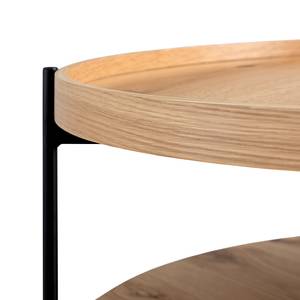 Table basse DOLOGANI Plaqué bois véritable - Chêne noueux