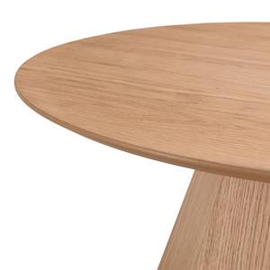 Table basse TOMASSIE Plaqué bois véritable - Chêne